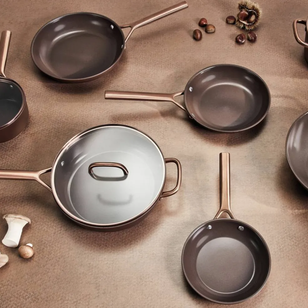 Milano stekepanne 24 cm, brun