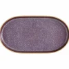 Minerals serveringsfat large 35x19 cm, amethyst