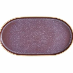 Minerals serveringsfat medium 30,5x16 cm, amethyst