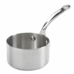Minikasserolle 9 cm, rustfritt stål