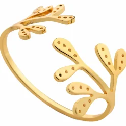 Mistletoe Serviettringer 2 stk, brass