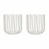 Mizu vannglass 2-pack, clear