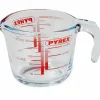 Målebeger i glass 1 liter