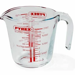 Målebeger i glass 1 liter