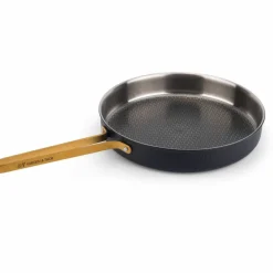 Modell X traktørpanne, matt svart