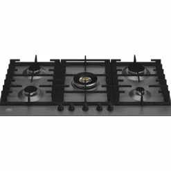 Modern P905CMODX gasskokeplate 5-bluss 90 cm, rustfritt stål