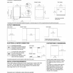 Modern Series integrert oppvaskmaskin med Sliding Door, 60 cm