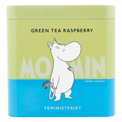 Moomin Raspberry grønn te, 100 g