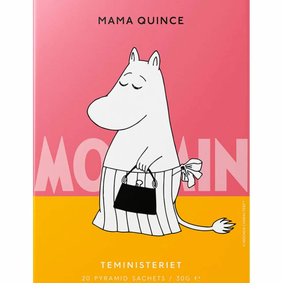 Moomin svart te mama quince