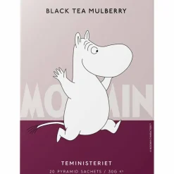 Moomin svart te, mullbær