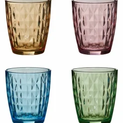 Mosaik drikkeglass 34 cl, 4-pack