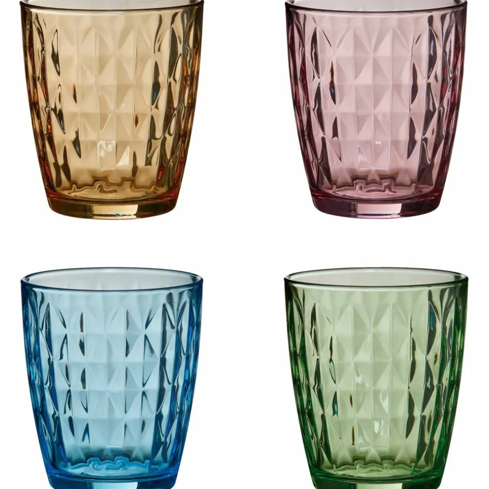 Mosaik drikkeglass 34 cl, 4-pack