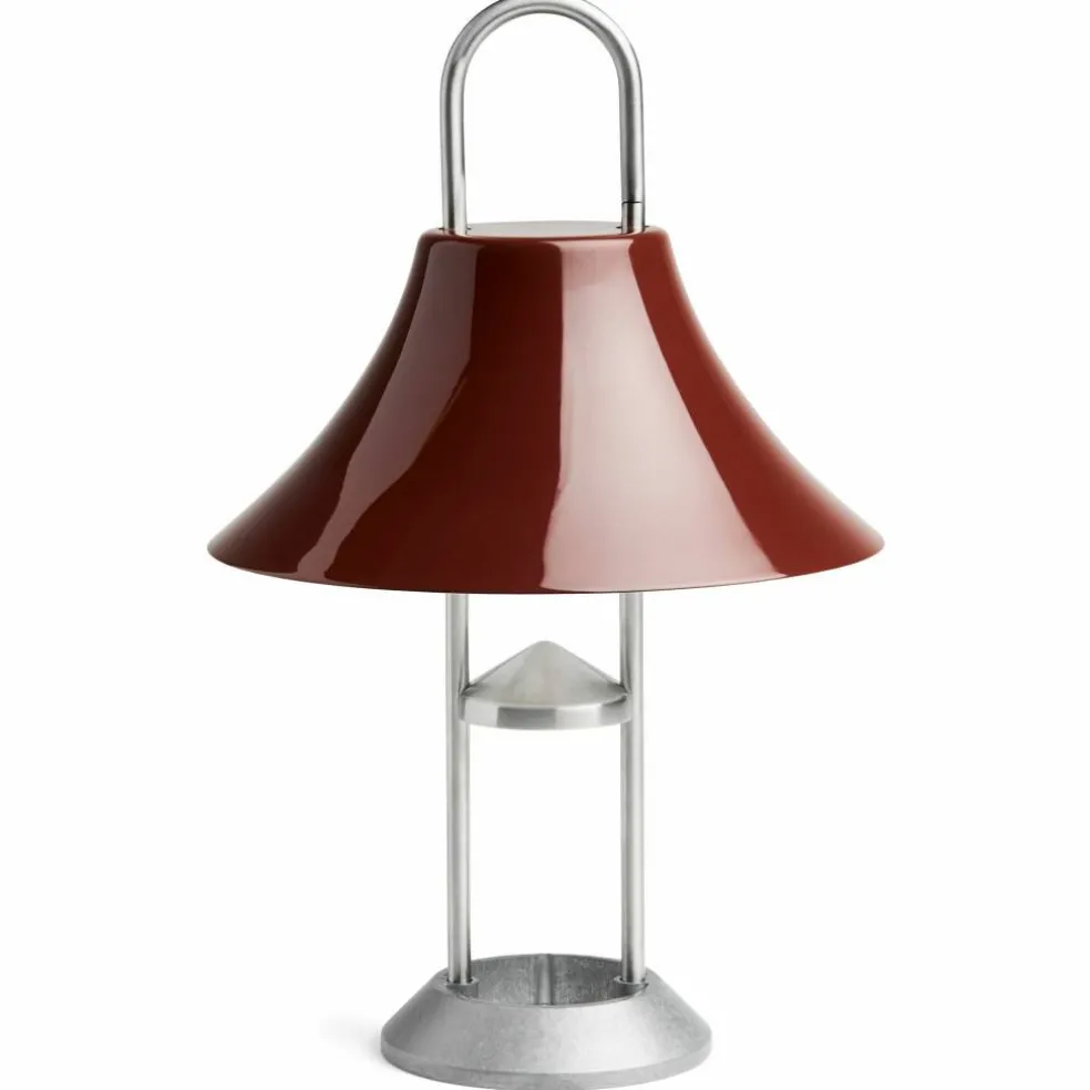 Mousqueton Portable bordlampe, steel