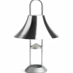 Mousqueton Portable bordlampe, steel