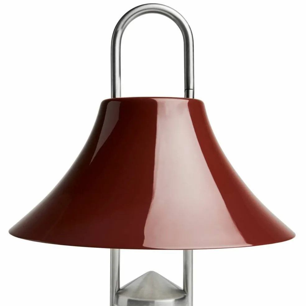 Mousqueton Portable bordlampe, red