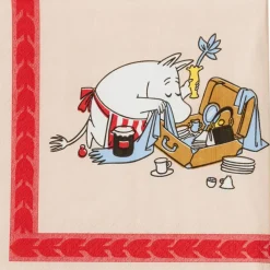 Mumin En dag på stranden papirserviett 33 cm