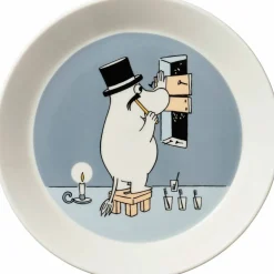 Mumin En dag på stranden tallerken 19 cm