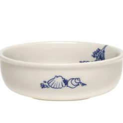 Mummi Haru Mårran skål 12 cm, blå/hvit