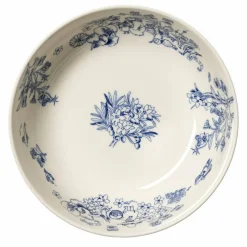 Mummi Haru serveringsskål 28 cm, blå/hvit