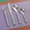 MVS bestikksett, grønn, 4 deler