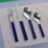 MVS bestikksett, mørkeblå, 4 deler