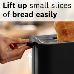 MyMoment brødrister, svart