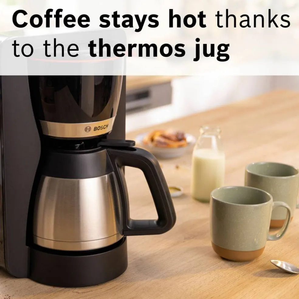 MyMoment kaffetrakter med termokanne, svart