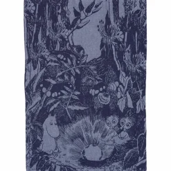 Mystisk skog kjøkkenhåndkle 45 × 65 cm, grønn