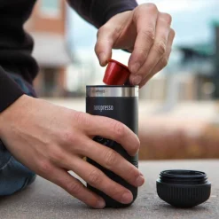 Nanopresso Espressobrygger Grå + Nespresso Adapter
