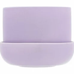 Nappula Krukke med fat 17x13cm, aqua