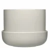 Nappula Krukke med fat 17x13cm, lilla