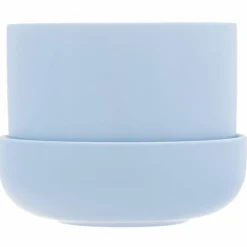 Nappula Krukke med fat 17x13cm, lilla