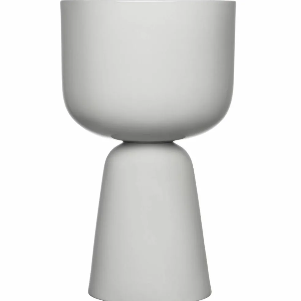 Nappula-krukke 260x155 mm, lys grå