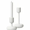 Nappula Lysestake 107+183 mm Hvit 2-pack