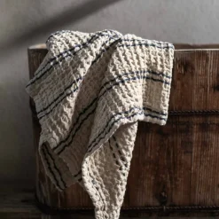 Nella håndkle 70x50 cm, taupe stripe