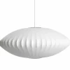 Nelson Saucer Bubble Pendant pendellampe small, off-white