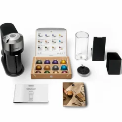 Nespresso by SNV 540 Vertuo Next Deluxe kapselmaskin, krom