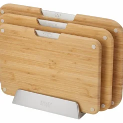 Nest Bamboo skjærefjølsett, 3 deler med stativ