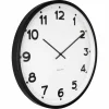 New Classic veggklokke 60 cm, hvit