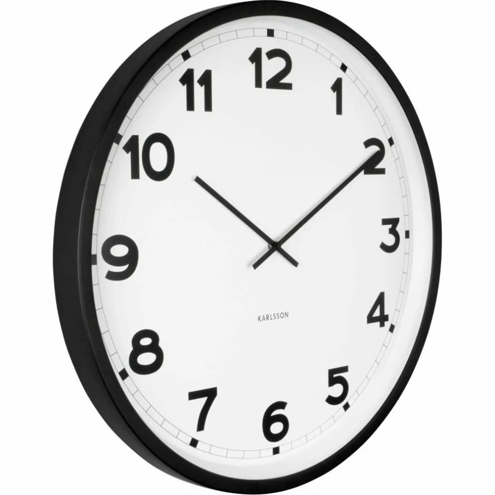 New Classic veggklokke 60 cm, hvit