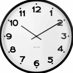 New Classic veggklokke 60 cm, hvit