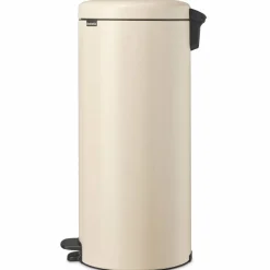 NewIcon pedalbøtte 30 liter, blankbørstet stål