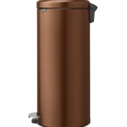 NewIcon pedalbøtte 30 liter, blankbørstet stål