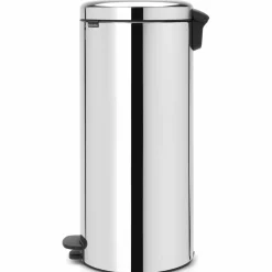 NewIcon pedalbøtte 30 liter, hvit