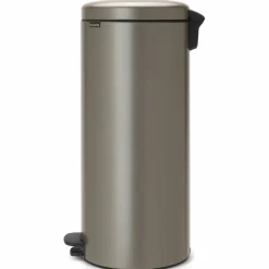 NewIcon pedalbøtte 30 liter, mattbørstet stål