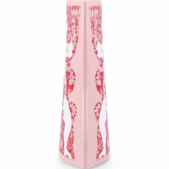 Nina vase 16,5 cm, rosa/rød