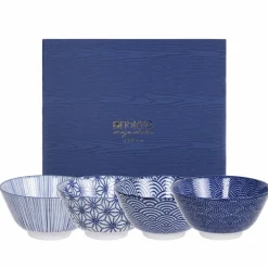 Nippon Blue skål 12 cm, 4 stk