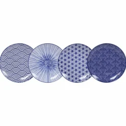 Nippon Blue tallerken 4 stk