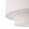 Noah Bouclé pendellampe 70 cm, hvit