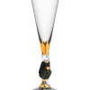 Nobel The sparkling devil Champagneglass 19 cl, Mørkegrå